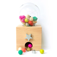 Load image into Gallery viewer, Gatcha Gatcha Wooden Gumball Machine