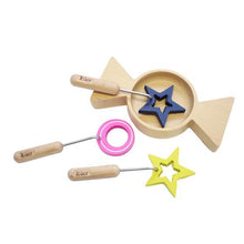 Load image into Gallery viewer, Amechan Wooden Reuseable Bubble Wand Set