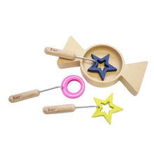 Load image into Gallery viewer, Amechan Wooden Reuseable Bubble Wand Set
